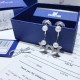 Swarovski Crystal Pearl Five-pointed Star Earrings 5215279