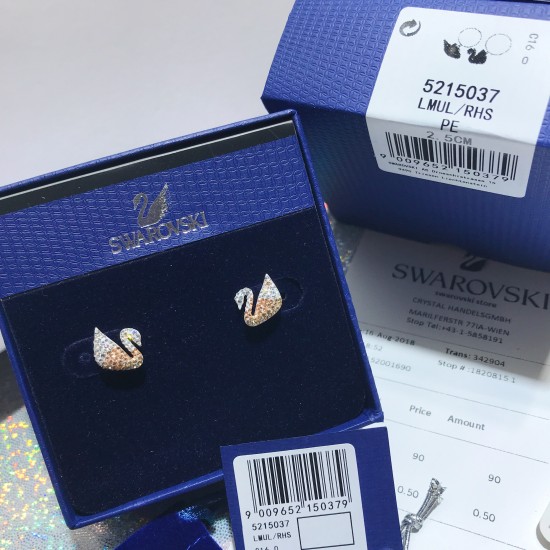 Swarovski Iconic Swan Earrings 5215037