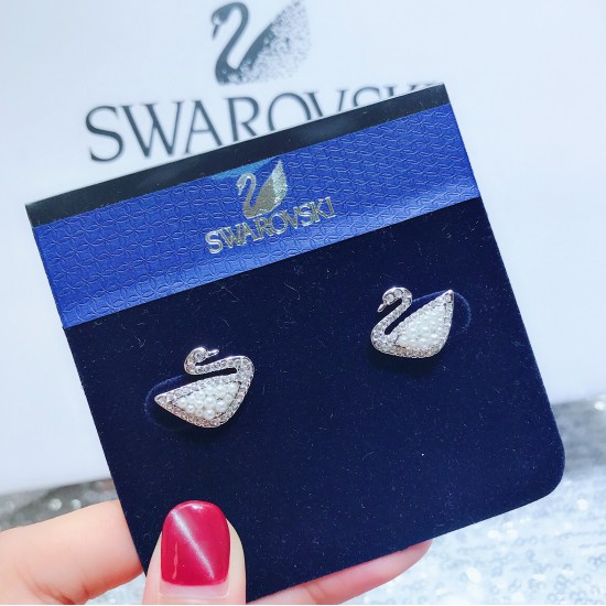 Swarovski Iconic Swan Earrings 5416591