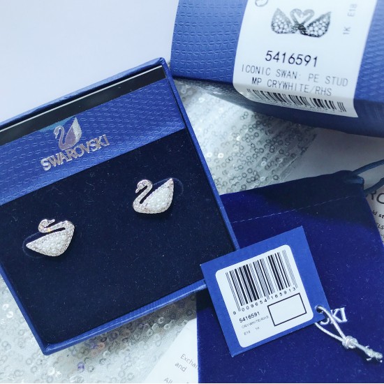 Swarovski Iconic Swan Earrings 5416591