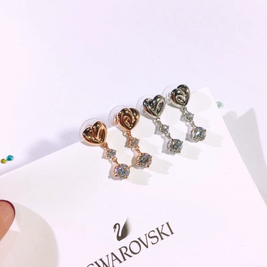 Swarovski Lifelong Heart Earrings 5517943