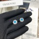 Swarovski Sunshine 125 Anniversary Earrings 1cmx1cm