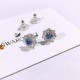 Swarovski Sunshine 125 Anniversary Earrings 1cmx1cm