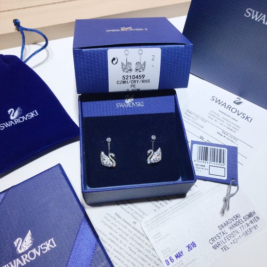 Swarovski Swan Lake Earrings 5210459