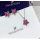 Swarovski Tropical Flower Pierced Earrings 5519254