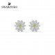 Swarovski Eternal Flower Earrings 5518145 1.3cmx1.3cm