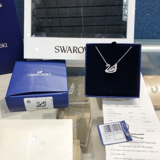 Swarovski Dancing Swan Necklace 5514421