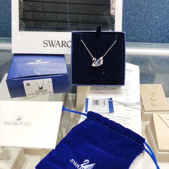 Swarovski Dancing Swan Necklace 5533397