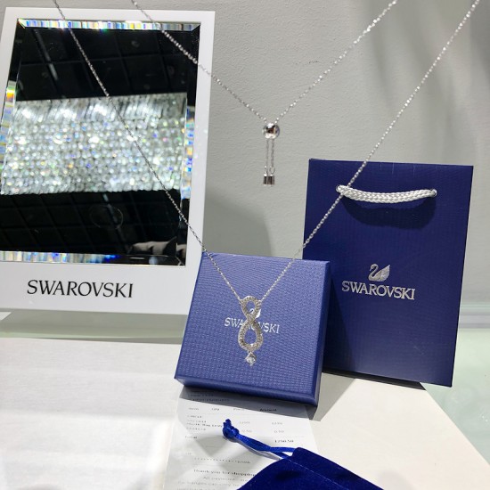 Swarovski Infinity Necklace 5537966 68/3x1.1CM