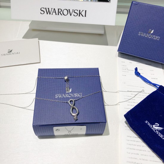 Swarovski Infinity Necklace 5537966 68/3x1.1CM