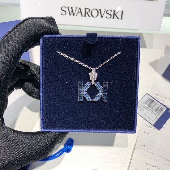 Swarovski Karl Lagerfeld Logo Necklace 5568589