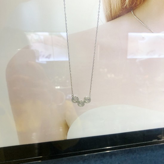 Swarovski Sparkling Dance Trilogy Necklace 5465275