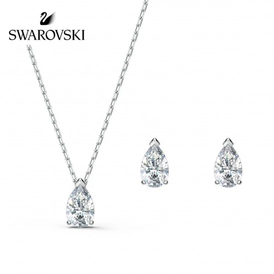 Swarovski Attract Pear Set 5569174