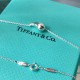 Tiffany Elsa Peretti Teardrop Pendant Sterling Silver