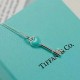 Tiffany Keys Heart Key Pendant Sterling Silver