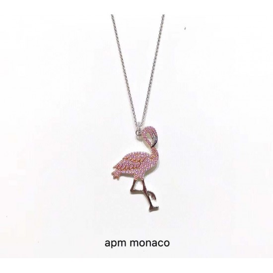 APM Monaco Flamingo Earrings Pendant For W JewelrySuit