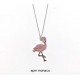 APM Monaco Flamingo Earrings Pendant For W JewelrySuit