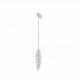 APM Monaco Glod Silver Eardrop For W Jewelry