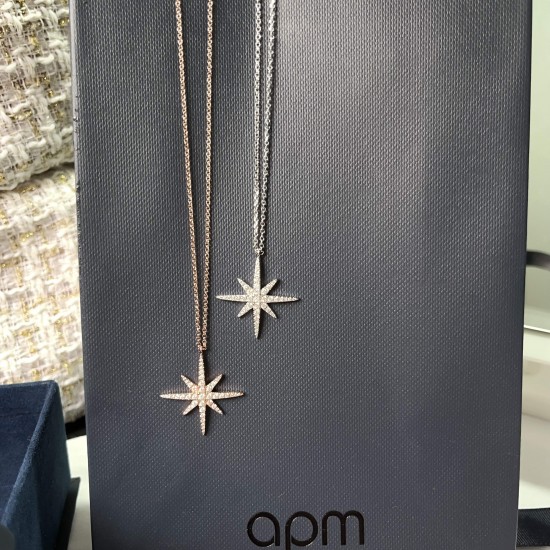 APM Monaco Rose Gold Necklace JewelryFor W