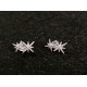 APM Monaco Silver Double Meteor Earrings W Jewelry