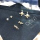 APM Monaco Silver Star Pearl Earrings W Jewelry