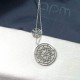 APM Monaco Snow Disc Necklace W Jewelry