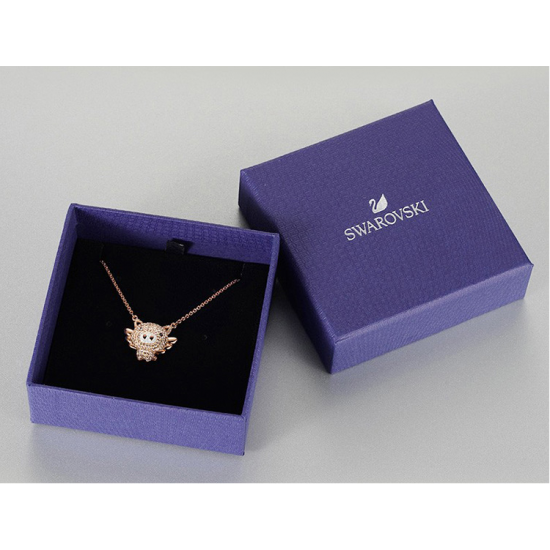 Swarovski Lirrle Pig Flying  Womens Necklace 5446986