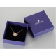 Swarovski Lirrle Pig Flying  Womens Necklace 5446986