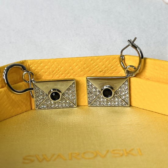 Swarovski Letra Mini Envelope Earrings For W Jewelry 5665864